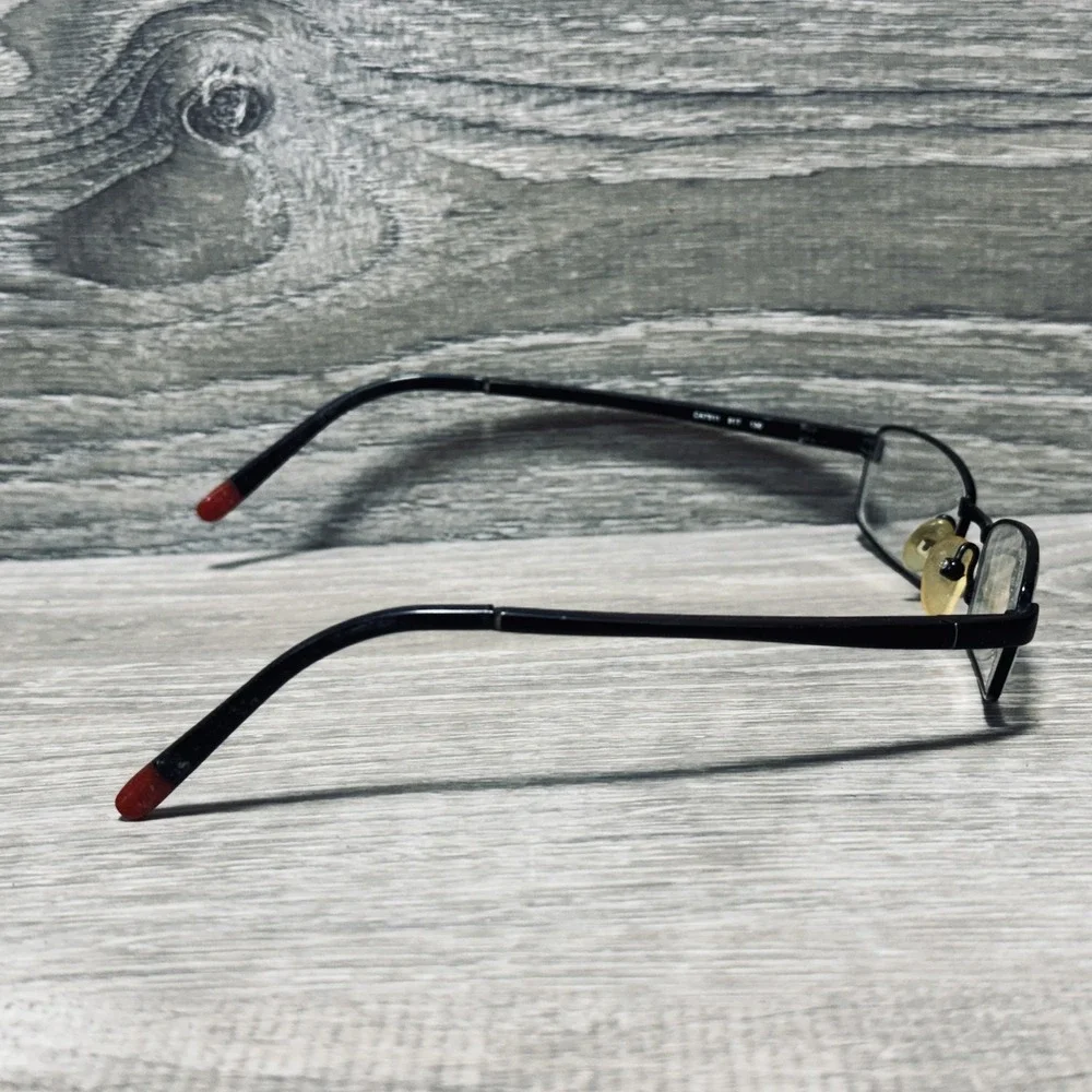 Carrera By Safilo CA7511 Eyeglass Frames 130 Black Rectangular Frames Only